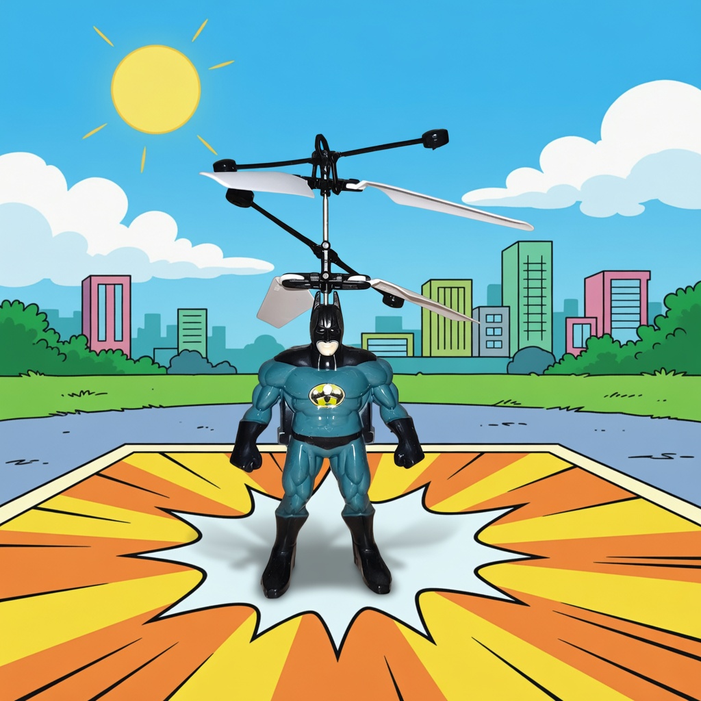 Avengers Flying Figure With Hand Sensor
